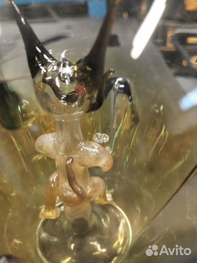 Графин с чертиком СССР