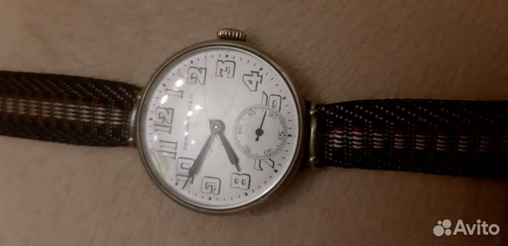 Серебряные часы 1920г. швейцария