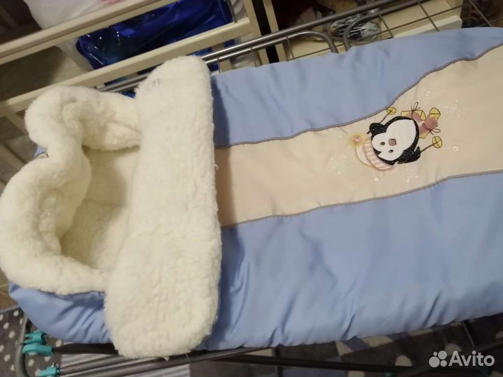 Конверт зимний на овчине