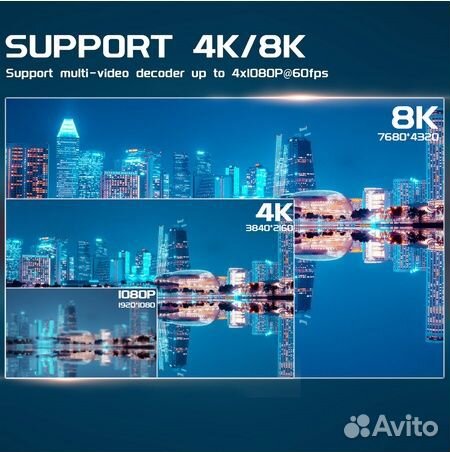 Тв Smart TV приставка Transpeed X4 Android 11