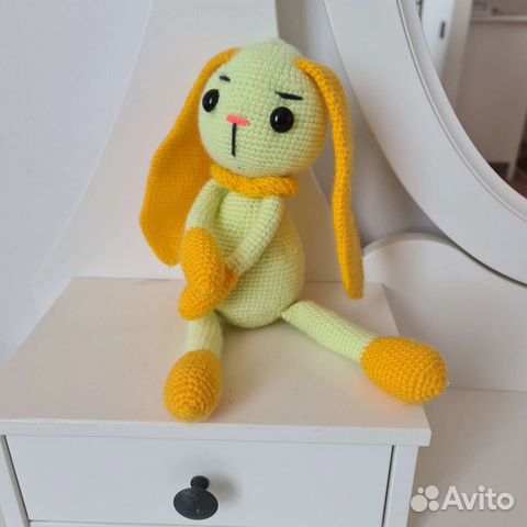 Вязаная зайка