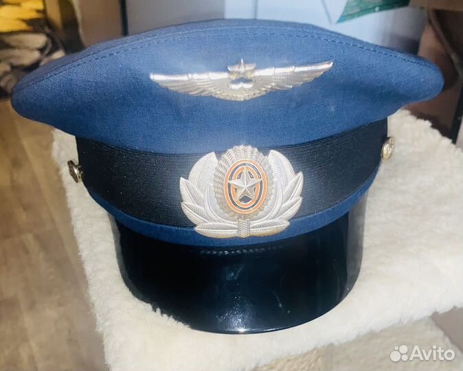 Фуражка офисная синяя