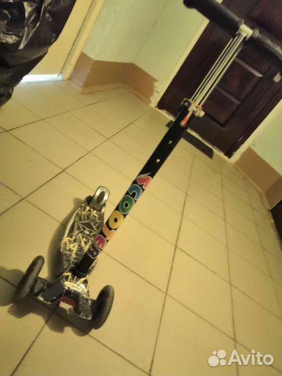 Самокат детский 3х колёсный