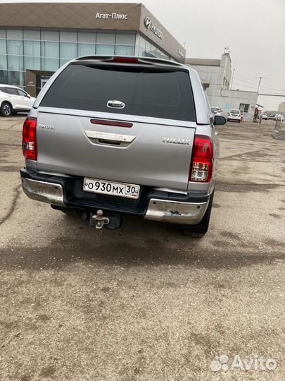 Кунги скат на toyota hilux revo 2015+