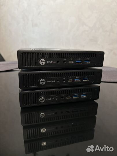 20шт Неттопы HP 800 g2 на i5-6500, 16gb, nvme 256