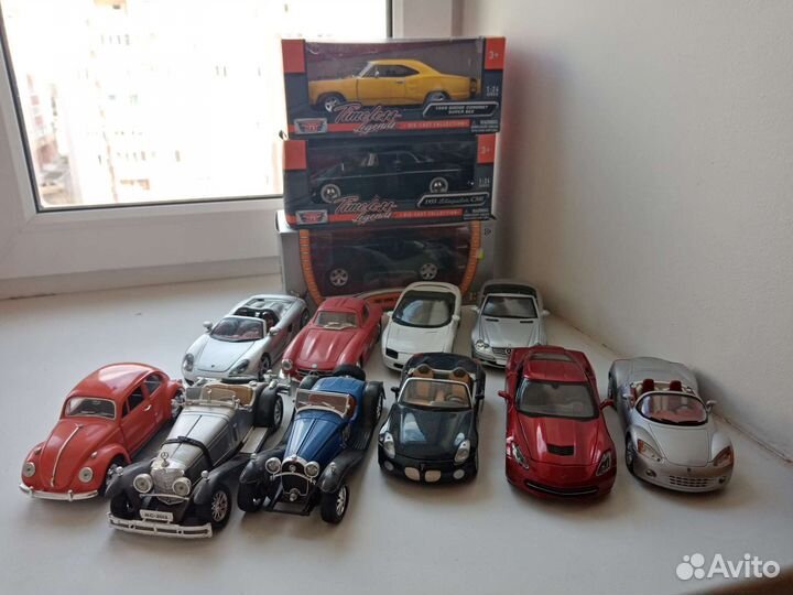 Модели машин 1:24 + new