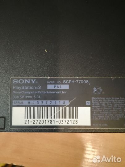 Игровая приставка sony playstation 2