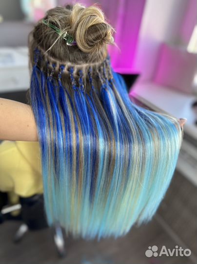 Модель для безопасного наращивания волос