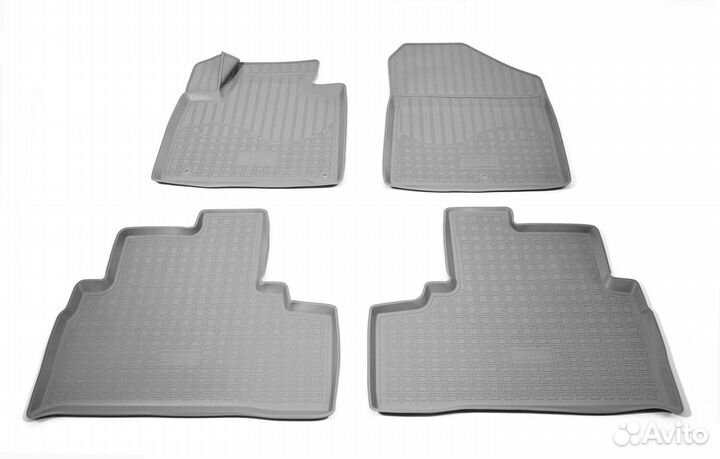 Коврики в салон Kia Sorento Prime 2015 серые