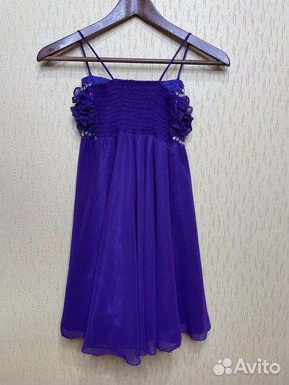 Нарядное платье для девочки 104 110 см