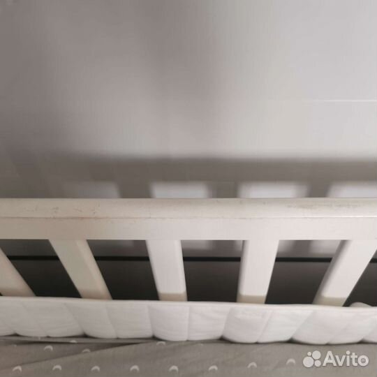 Детская кроватка IKEA с матрасом