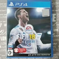 Игра на диске FIFA 18 для PS4