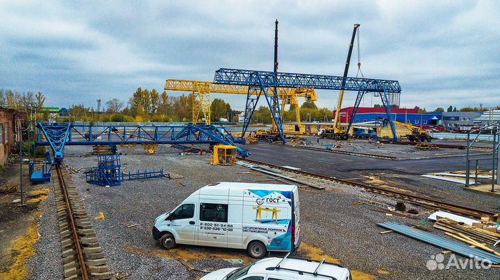 Кран козловой