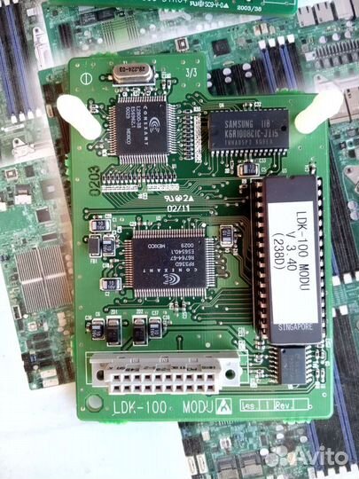 Комплектующие для атс LG