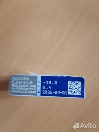 Линзы контактные acuvue oasys двухнедельные