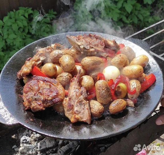 Садж чугунный 40 см