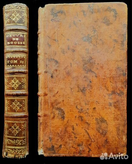 Прижизненное издание Руссо. 1743 г