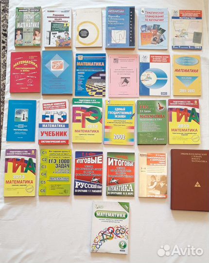 Книги Учебники Задачи Контрольные егэ Математика