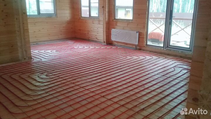 Монтаж отопления дома под ключ