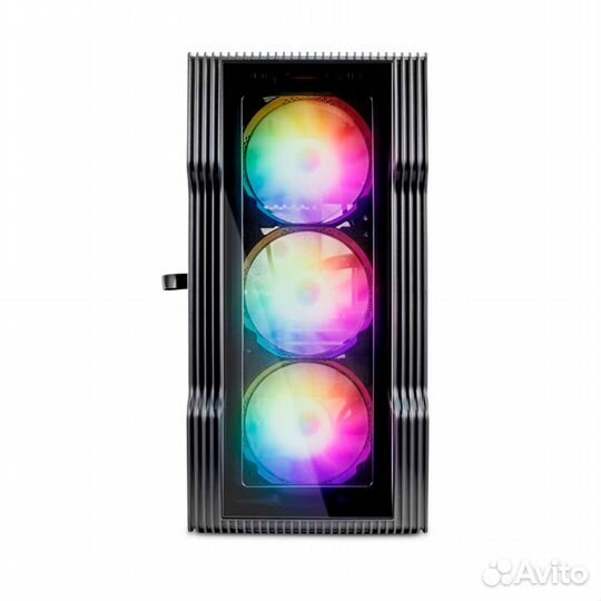 Корпус 1stplayer trilobite T3-G Black T3-G-BK-4F1