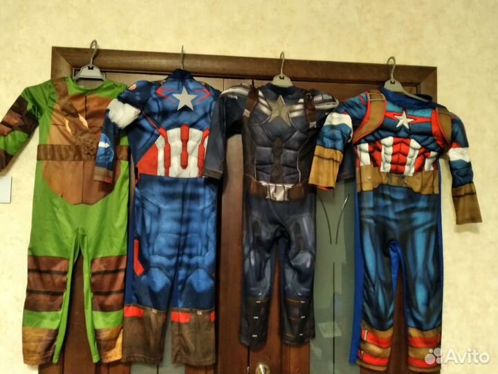 Новогодние костюмы супергероев. прокат