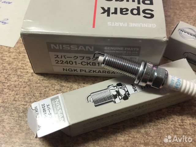 Иридиевые свечи Nissan 22401-CK81B