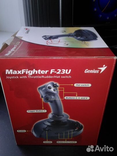 USB джойстик игровой Genius F-23U