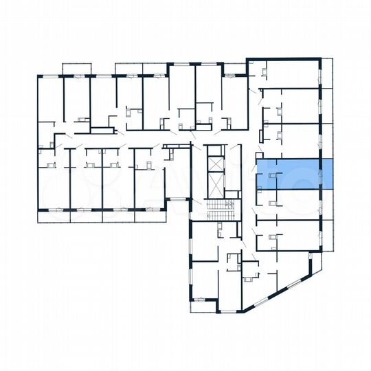 Квартира-студия, 24,1 м², 12/12 эт.