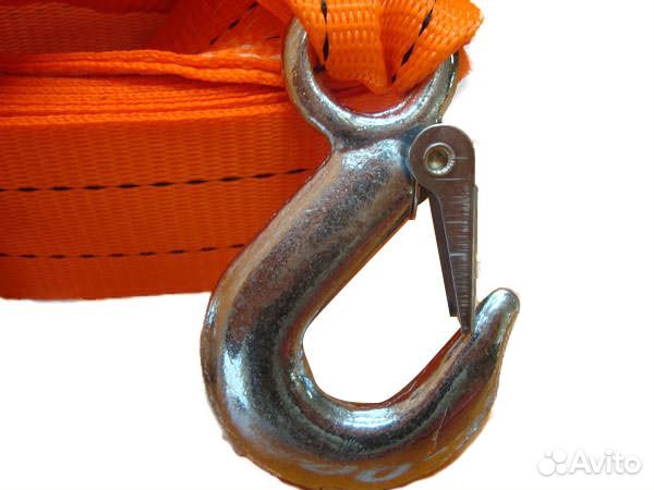 Трос-лента Рывок, 2 крюка 5 т 4 м