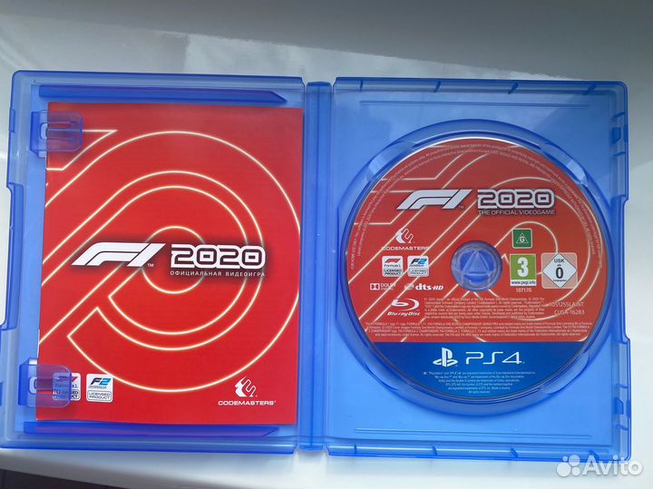 Игра на ps4 f1 2020