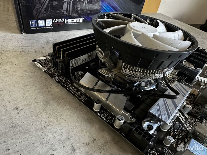 Связка asus Z370P + Intel i3 9100F + 16GB гарантия