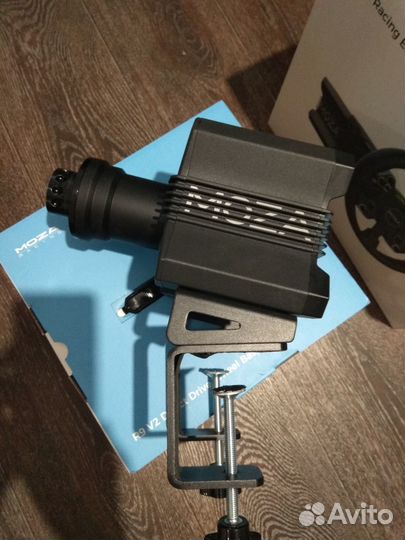 Комплект Moza R9V2 + руль CSV2 + крепление