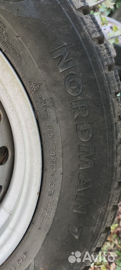 R13 Nokian Tyres Nordman 7 175/70, PCD 4x98 DIA 98