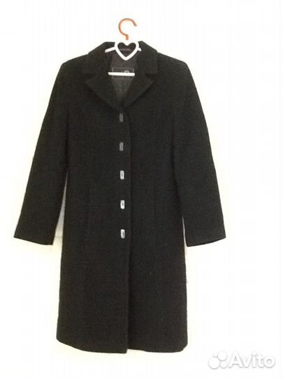 Пальто. Честерфильд. Черного цвета. Классика