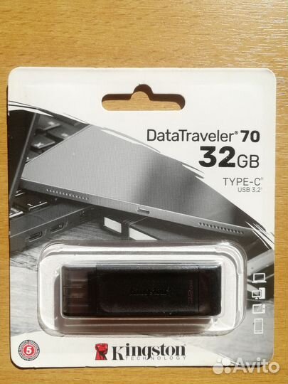 Флешка Type C 32 GB Kingston DataTraveler 70