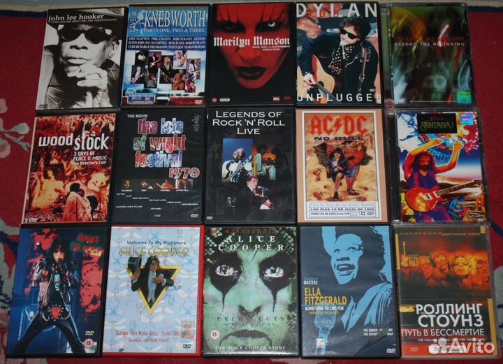 Классика рока на DVD