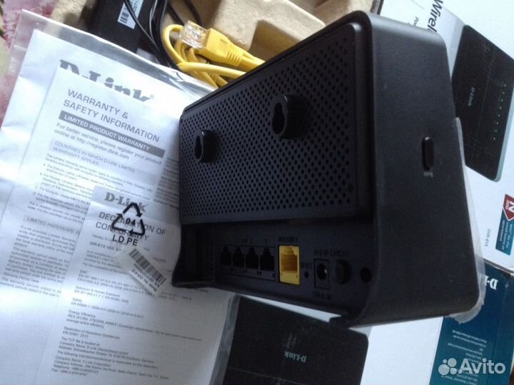 Wifi роутер D-Link N300 Dir-615