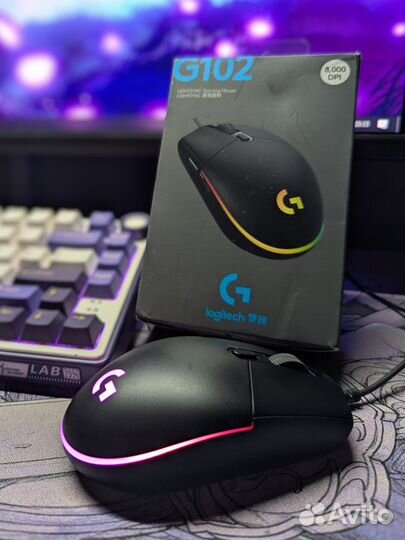 Игровая мышь logitech g102