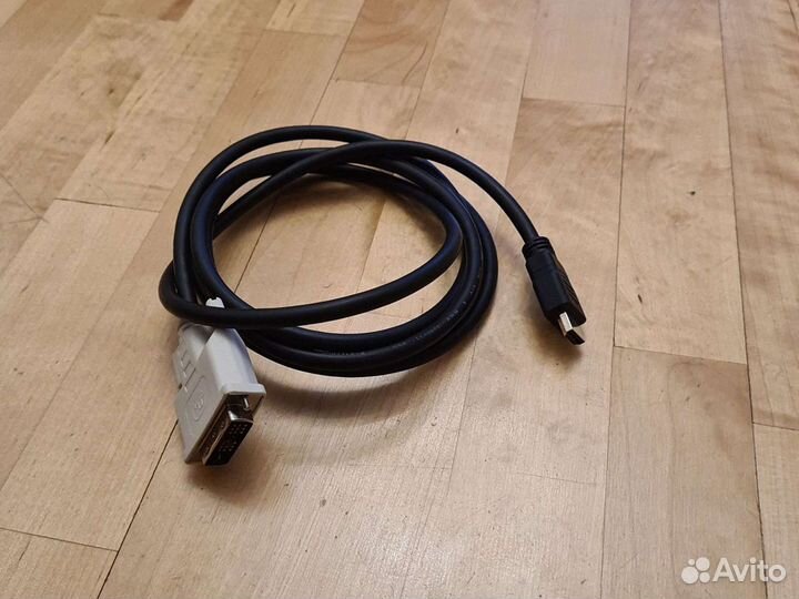 Кабель для монитора vga-vga, dvi-hdmi