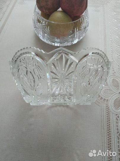 Ваза хрустальная СССР