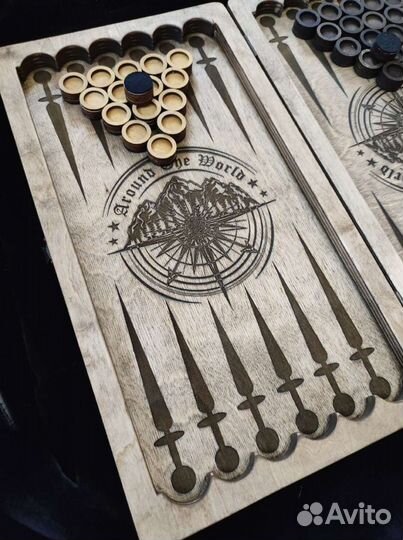 Нарды из дерева