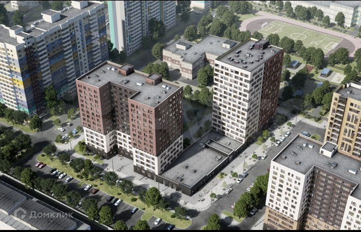 1-к. квартира, 31,6 м², 9/16 эт.