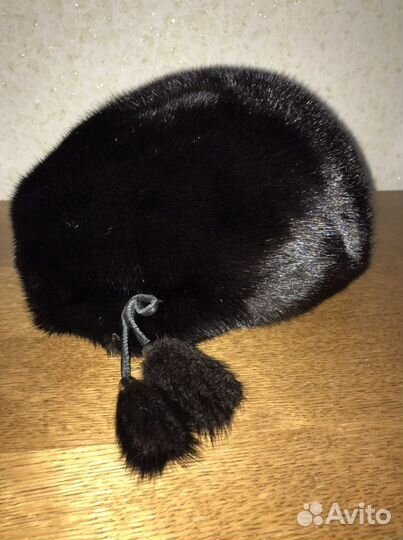 Женский норковый берет