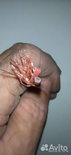 Кабель микрофонный СССР, пого метр диам 0.7-0.8см