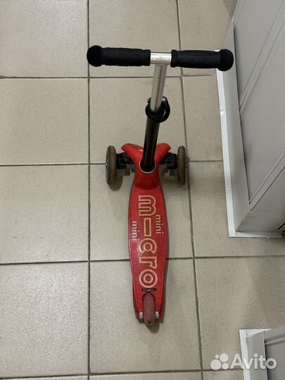 Самокат трехколесный детский Micro mini