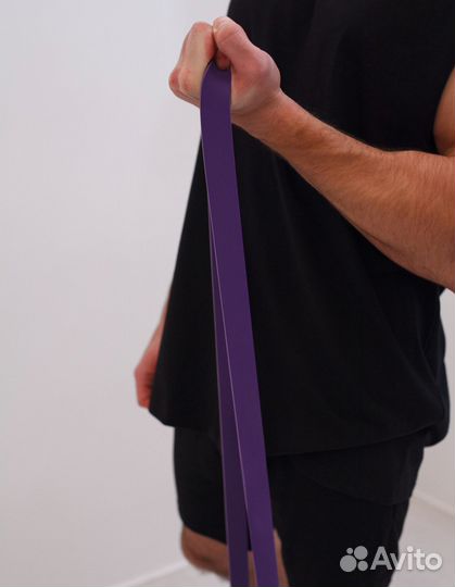 Фитнес резинка экспандер ленточный