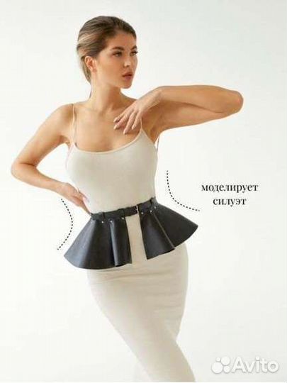 Портупея пояс баска кожаная IamDi /Россия