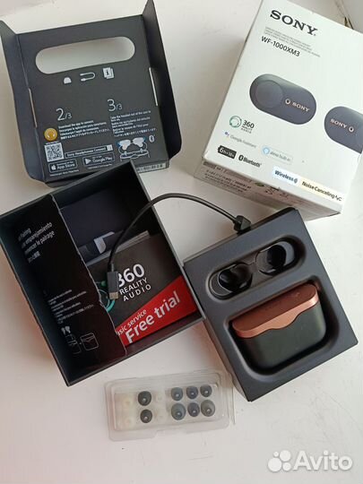 Беспроводные наушники sony wf 1000xm3 оригинал