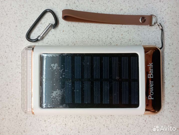 Powerbank на солнечной батареи. Новый