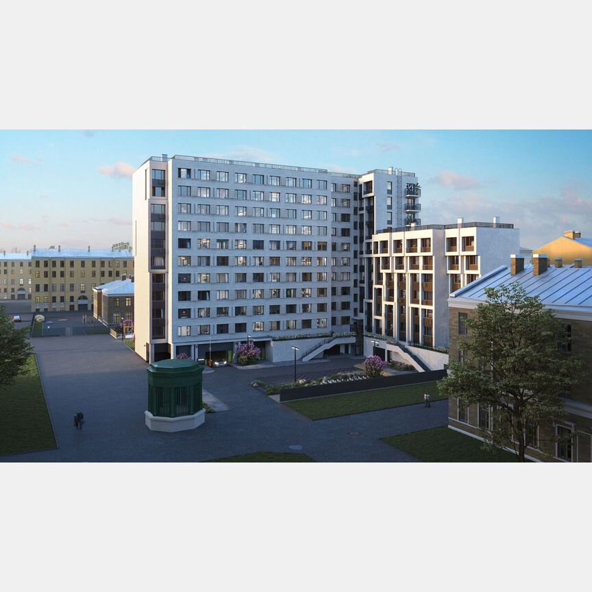 Квартира-студия, 23,3 м², 9/11 эт.